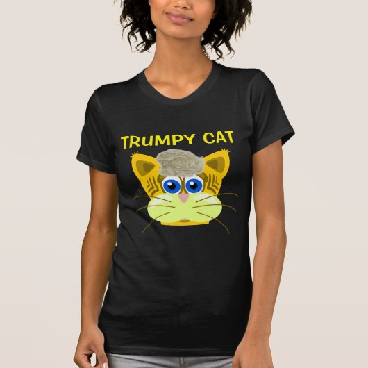 CAT TRUMP-FUNNY-T - Shirt (Vorderseite)