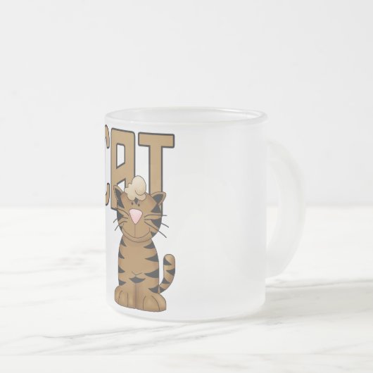 Cat Tshirts and Gifts Mattglastasse (VorderseiteRechts)