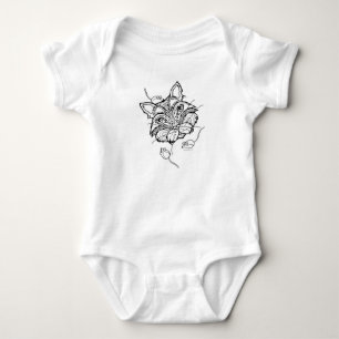 CAT U. MÄUSE FÄRBEN SIE ES BABY-T - SHIRTS, BABY STRAMPLER
