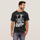 Cat Ufasion _ Funny Cat Meme Retro Alien Cat T-Shirt (Vorne ganz)
