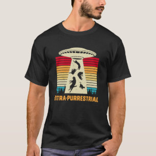 Cat UFO Alien Entführung Wollte ich zu glauben, UA T-Shirt