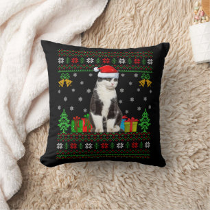 Cat Ugly Xmas Dekorationen Weihnachten Weihnachten Kissen