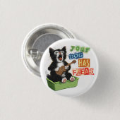 Cat Ukulele Button (Vorne & Hinten)