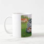 Cat und ihre Kittens, Louis Wain Kaffeetasse (Links)