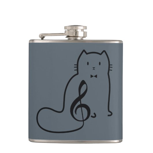 CAT UND MUSIKNOTE FLACHMANN (Vorderseite)