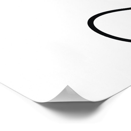 CAT UND MUSIKNOTE POSTER (Ecke)