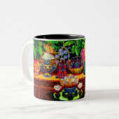 Cat Uni Master Zweifarbige Tasse (Vorderseite Links)