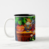 Cat Uni Master Zweifarbige Tasse (Links)