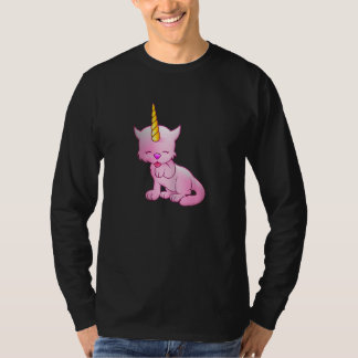 Cat Unicorn Cat Kitten For Women and Kids T-Shirt