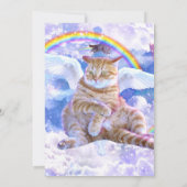 Cat Unicorn - Caticorn Einladung (Rückseite)