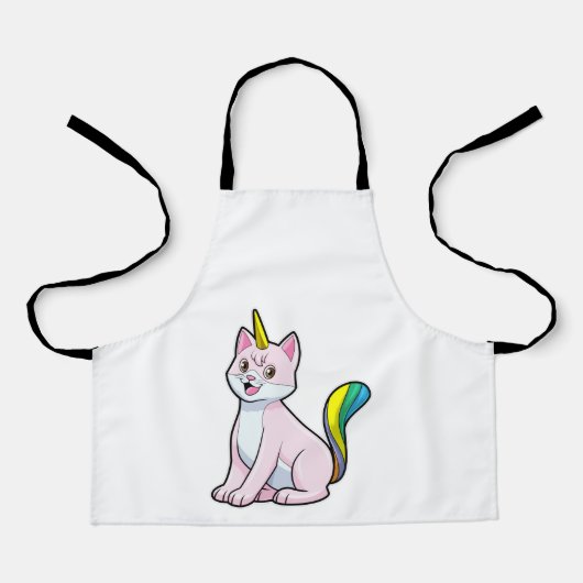 Cat Unicorn Schürze (Vorderseite)