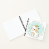 Cat Unicorn Sketchbook Notebook Notizblock (Innenseite)