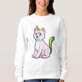 Cat Unicorn Sweatshirt (Vorderseite)