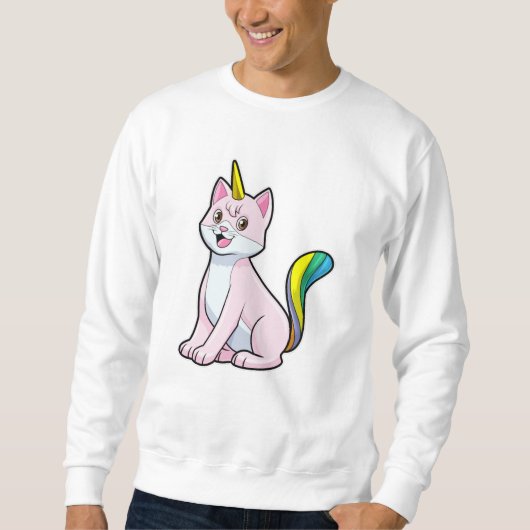 Cat Unicorn Sweatshirt (Vorderseite)
