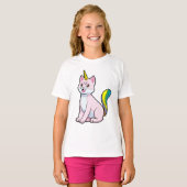 Cat Unicorn T-Shirt (Vorne ganz)