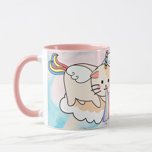 Cat Unicorn Tasse (Links)