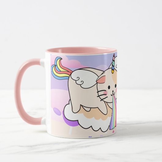 Cat Unicorn-Tasse Tasse (Links)