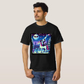 Cat & Unicorn UFO Selfie: Big Meeting #12 T-Shirt (Vorne ganz)