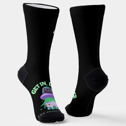 Cat Universe Socken (Gewinkelt)