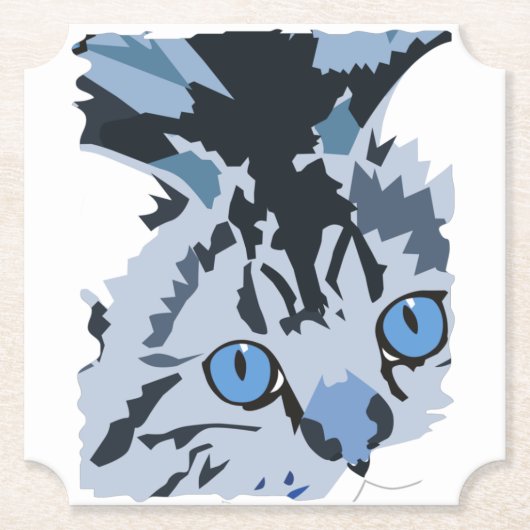 Cat Untersetzer (Vorderseite)