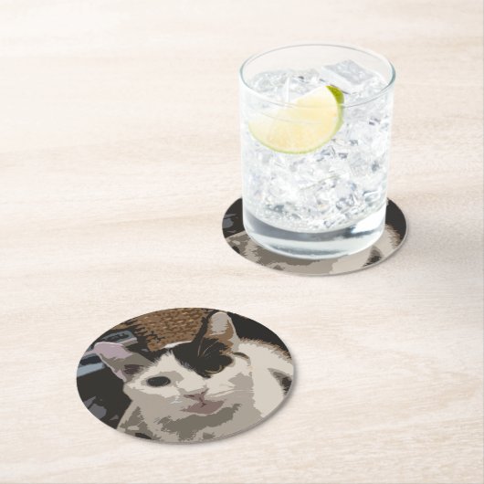 Cat Untersetzer (Vor Ort)