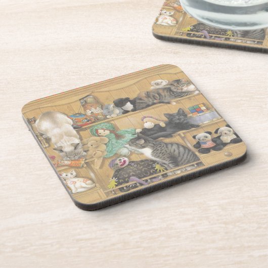 CAT-UNTERSETZER GETRÄNKEUNTERSETZER (Linke Seite)