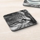 Cat-Untersetzer Getränkeuntersetzer (Linke Seite)