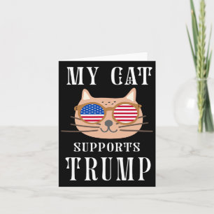 Cat unterstützt Trump 2024 als Rückzieher für die Karte