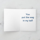 Cat Valentine Card Feiertagskarte (Innenseite)