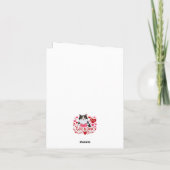 Cat Valentine Dankeskarte (Rückseite)