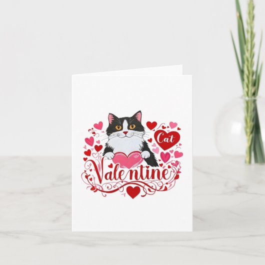 Cat Valentine Dankeskarte (Vorderseite)