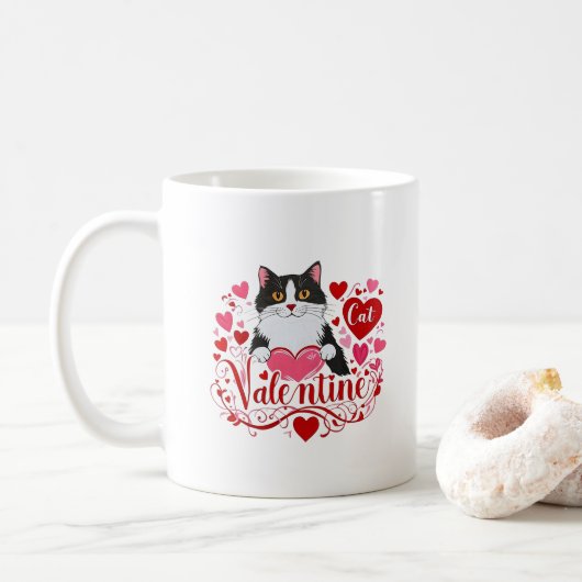 Cat Valentine Kaffeetasse (Mit Donut)