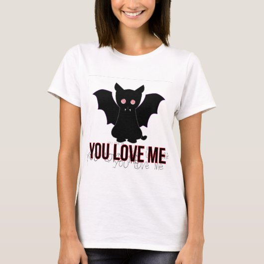 Cat Vam Pirin: You Love Ich T-Shirt (Vorderseite)