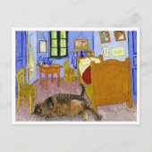Cat Van Gough Postkarte (Vorderseite)