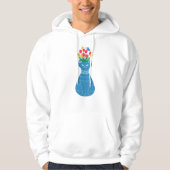 Cat Vase Hoodie (Vorderseite)