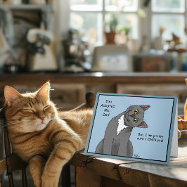 Cat Vater Adoption Vatertag Karte