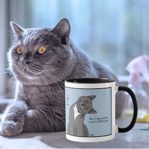 Cat Vater Adoption Vatertag Tasse