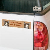 Cat-Vater an Bord Autoaufkleber (Auf Lkw)
