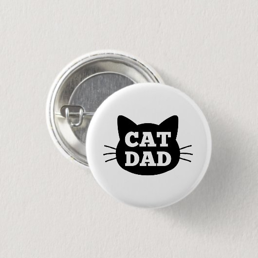 Cat Vater Button (Vorne & Hinten)