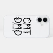 Cat Vater Custom Year iPhone 16 Hülle (Rückseite (Horizontal))