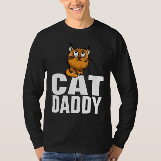 CAT VATER DADDY GINGER T - SHIRT T-SHIRTS (Vorderseite)