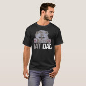 Cat Vater Daddy Kitten Kitty Eigentümer Pelz Paren T-Shirt (Vorne ganz)