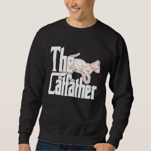 Cat Vater Der Katvater Crazy Sphynx Katze Vater Ki Sweatshirt