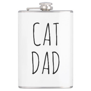 "Cat Vater" Einfaches modernes Bauernhaus Flachmann