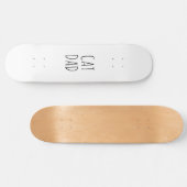 "Cat Vater" Einfaches modernes Bauernhaus Skateboard (Horizontal)