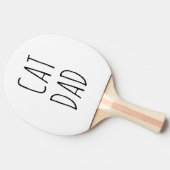 "Cat Vater" Einfaches modernes Bauernhaus Tischtennis Schläger (Seitenansicht)