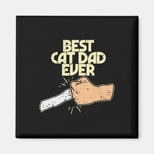 Cat Vater Ever Funny Kitten Pet Lover Eigentümer V Magnet