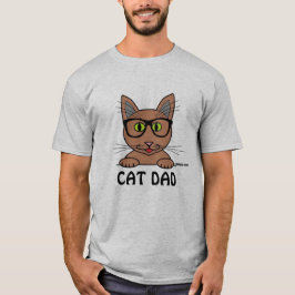 CAT VATER Eyeglasses Cat T-Shirt