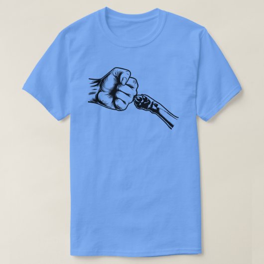 Cat Vater Fist Bump Shirt (Design vorne)