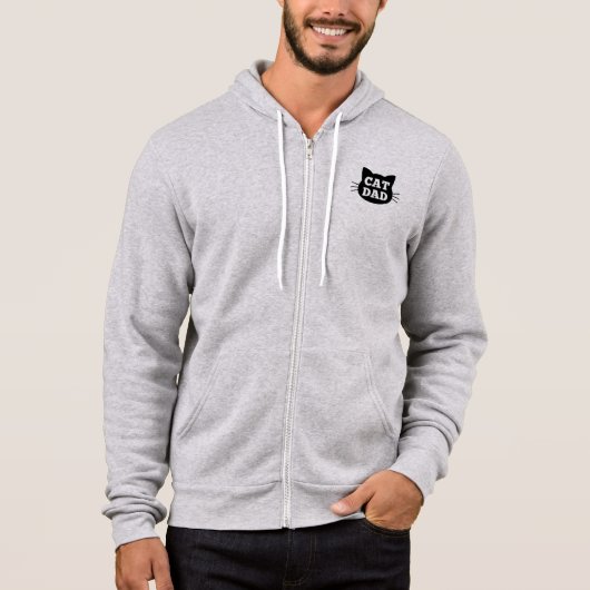 Cat Vater Hoodie (Vorderseite)